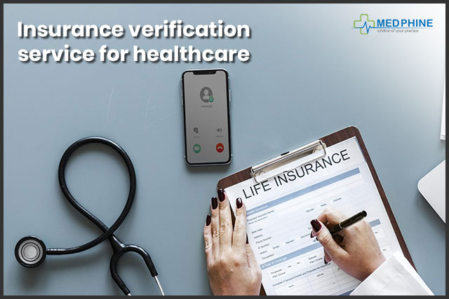 Insurance verification service for healthcare